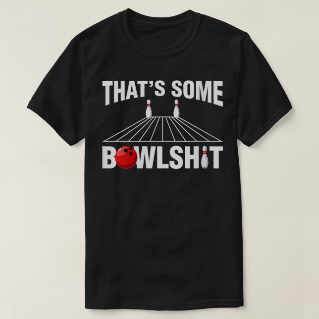 T-shirt Femmes C'est du Bowling de sacré nom de Dieu Quill (Design devant)