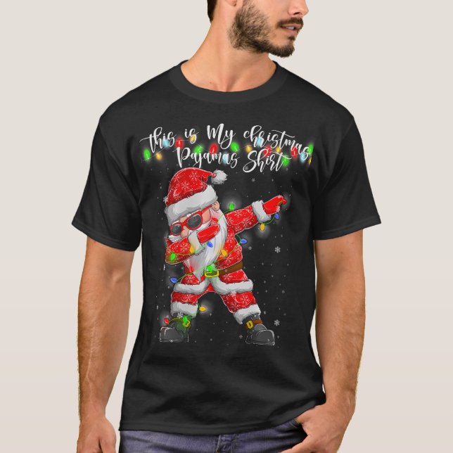 T-shirt Femmes C'Est Mon Pyjama De Noël Chemise Noël Noël (Devant)