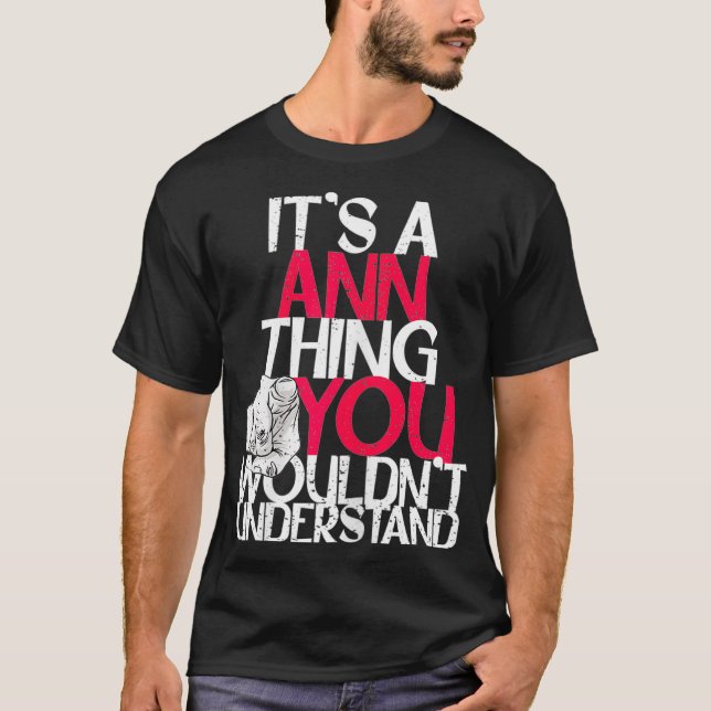 T-shirt Femmes C'est une chose d'ann que vous ne comprendr (Devant)