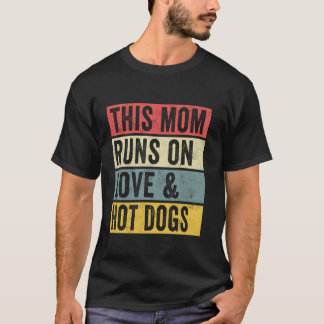 T-shirt Femmes Cette Mère S'Exerce Sur L'Amour Et Chiens C