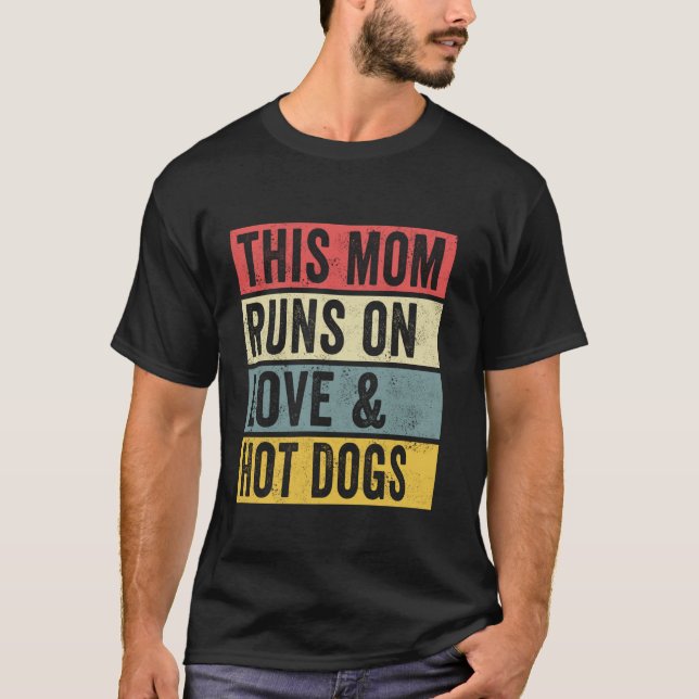T-shirt Femmes Cette Mère S'Exerce Sur L'Amour Et Chiens C (Devant)