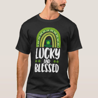 T-shirt Femmes chanceuses et bienheureuses St Patrick's Da