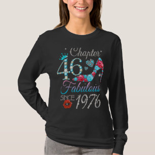 T-shirt Femmes Chapitre 46 Fabuleux depuis 1976 46e annive