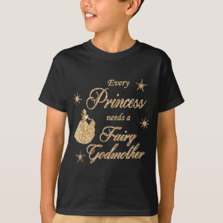 T-shirt Femmes Chaque princesse a besoin d'une marraine de