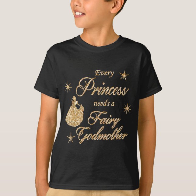 T-shirt Femmes Chaque princesse a besoin d'une marraine de (Devant)