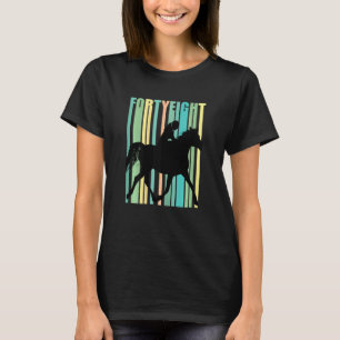 T-shirt Femmes Cheval Riders 48e anniversaire femme Equest