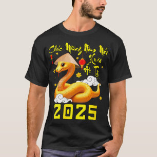 T-shirt Femmes Chuc Mung Nam Moi Xuan À Ty 2025 Vietnames