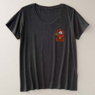 T-shirt femmes Clan Galbraith avec crête