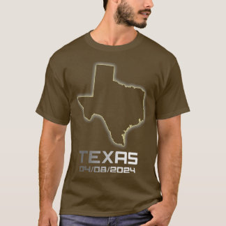 T-shirt Femmes Cool exas Amérique Astronomie total Solar E