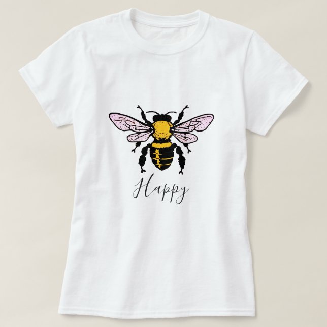 T-shirt femmes d'Abee Happy (Design devant)