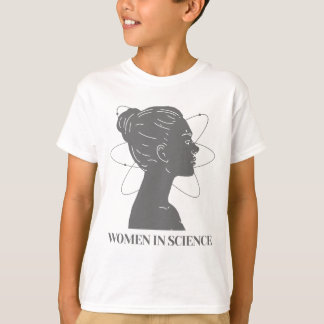 T-shirt Femmes dans la marche de la science à moins que