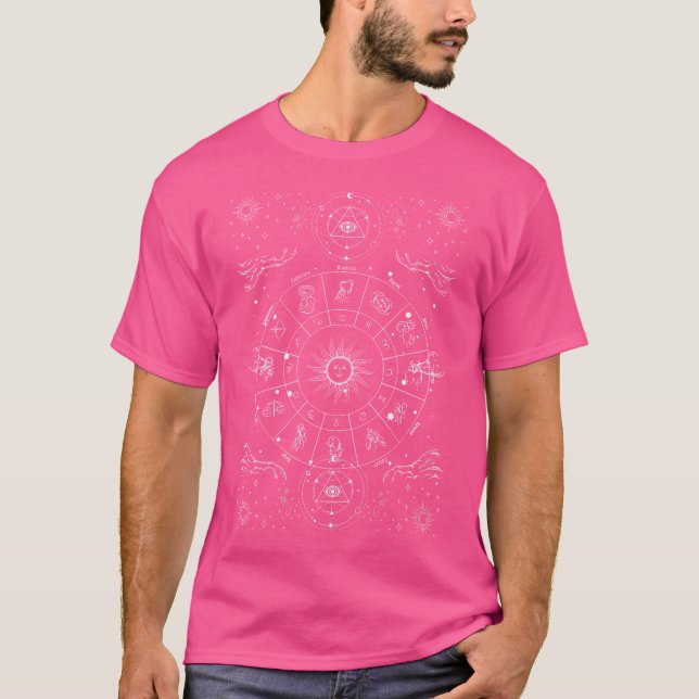 T-shirt Femmes Dark Academia Astrologie Constellation Astr (Devant)