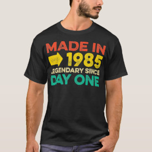 T-shirt Femmes De 37 Ans Nées En 1985 Cadeaux Pour Naissan