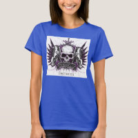 Femmes de Distress - Purple and Black
