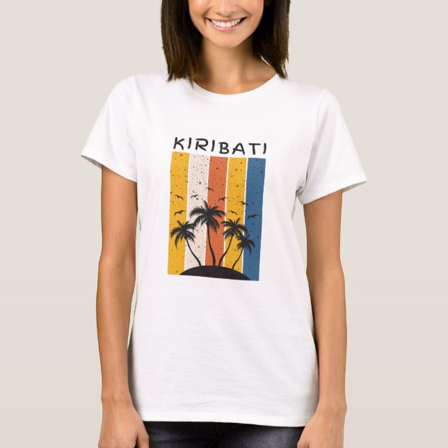 T-shirt Femmes de Kiribati (Devant)
