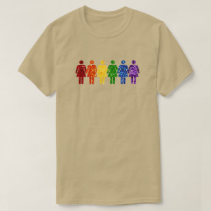 T-shirt Femmes de la Parties scintillant LGBT Pride