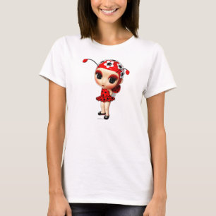 T-shirt Femmes de la petite Miss Ladybug