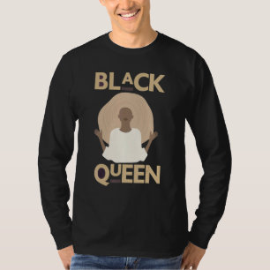 T-shirt Femmes de la Reine Mélanine Noire Mère Sista Natur
