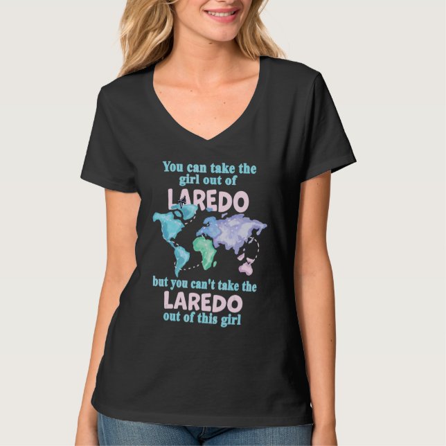 T-shirt Femmes de Laredo  Fille de Laredo Texas (Devant)