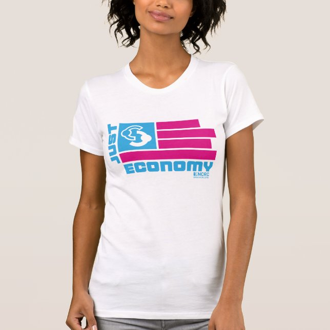 T-shirt Femmes de l'Economie Juste (Devant)