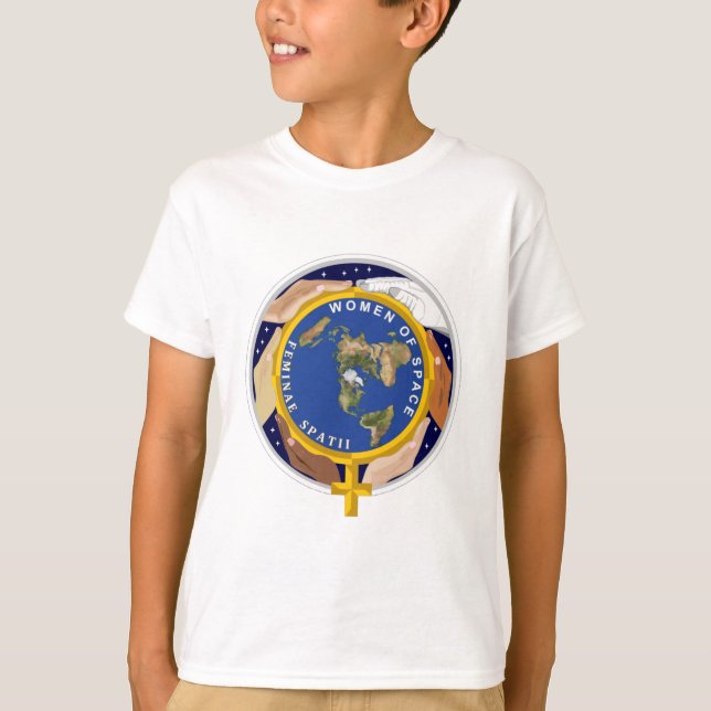 T-shirt Femmes de l'espace (Devant)