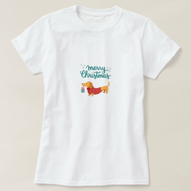 T-shirt Femmes de Noël (Design devant)