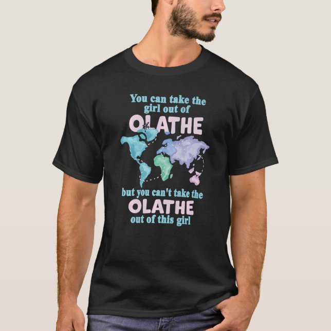T-shirt Femmes de Olathe - Fille de Olathe Kansas Premiu (Devant)