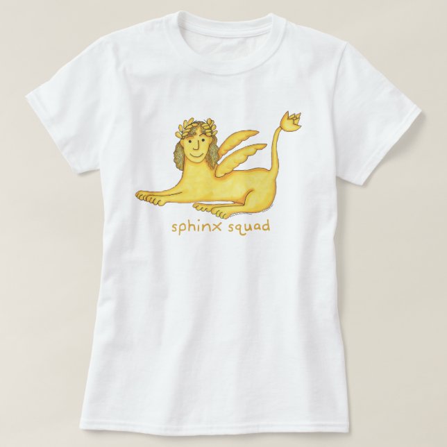 T-shirt Femmes de peloton de sphinx (divers styles) (Design devant)