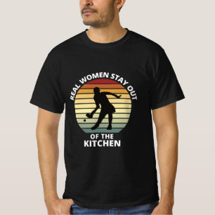 T-shirt Femmes de pickleball drôle vintage