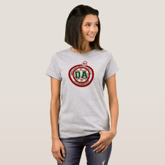 T-shirt Femmes de pièce en t de tasse de congé annuel de