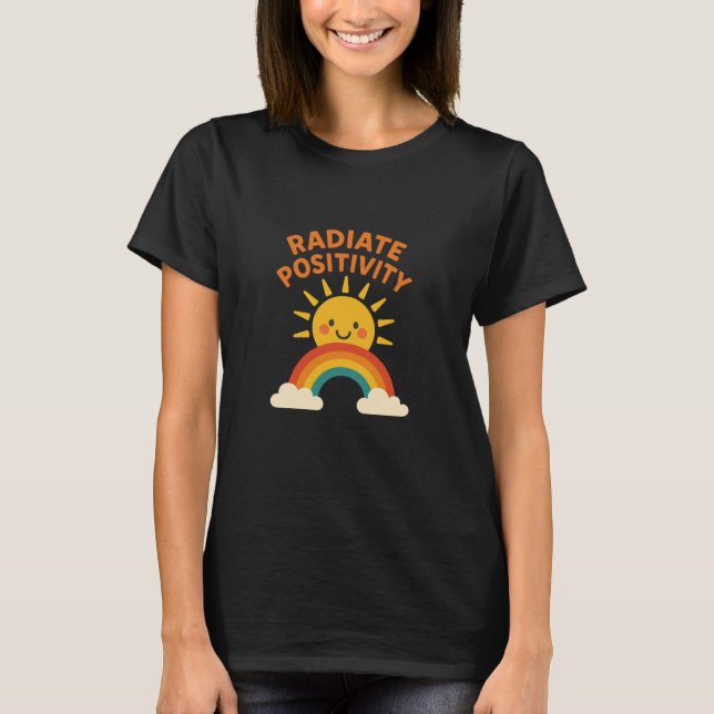T-shirt Femmes de radier positivité (Devant)
