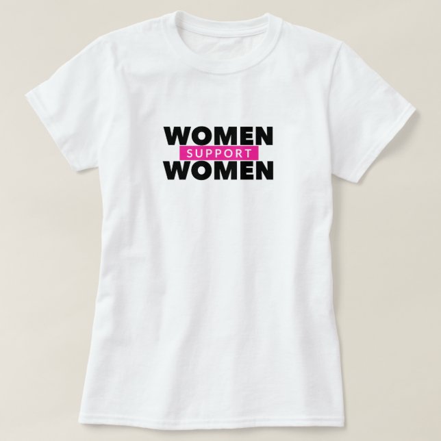 T-shirt Femmes de soutien (Design devant)