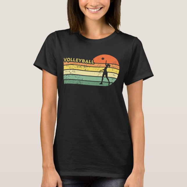 T-shirt Femmes de volley-ball (Devant)