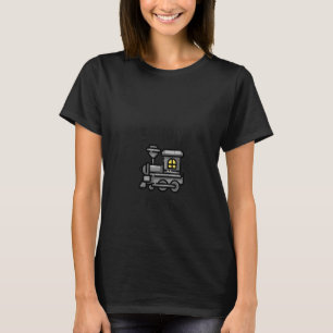 T-shirt Femmes Désolé D'Avoir Pris Un Train Drôle Pour Les