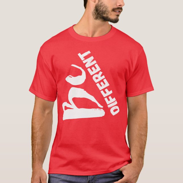 T-shirt Femmes différentes Citations Citation Motivation a (Devant)