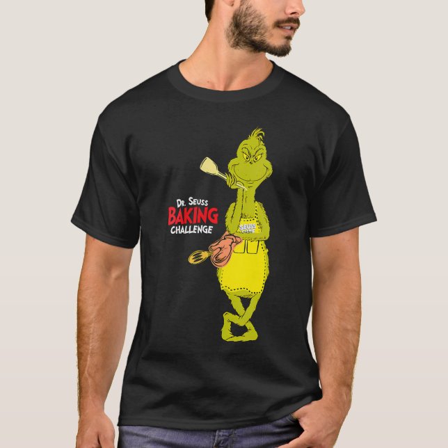 T-shirt Femmes Dr. Seuss Défi de la cuisson Le Grinch (Devant)