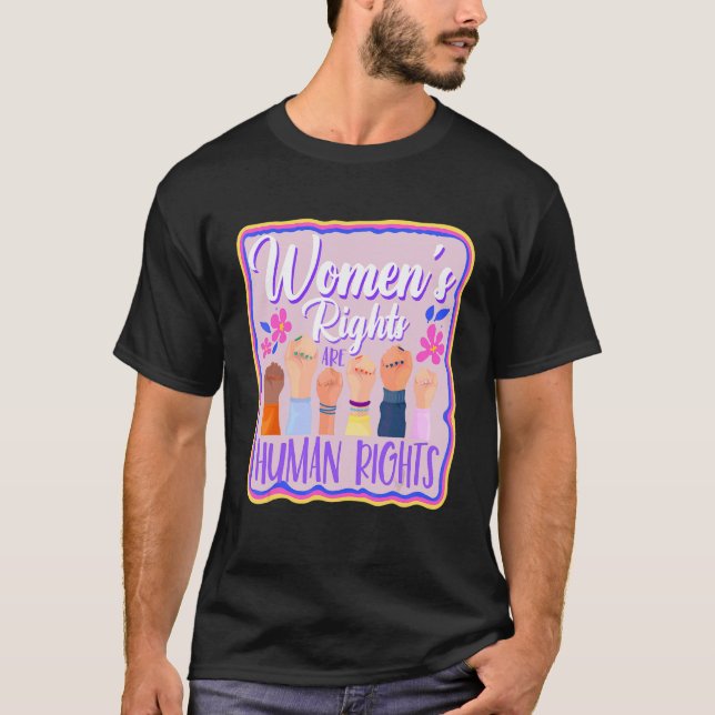 T-shirt Femmes Droits des femmes autonomisation des femmes (Devant)