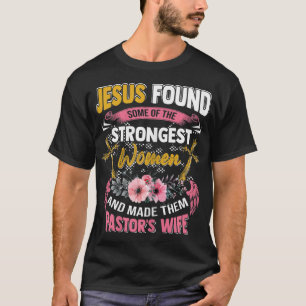 T-shirt Femmes Drôle Chrétienne Appréciation Épouse du Pas