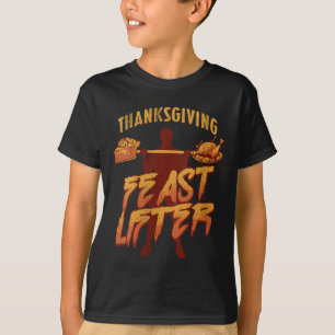 T-shirt Femmes drôle de Thanksgiving Workout Bodybuilding 