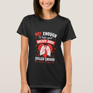 T-shirt Femmes Drôle Respiratoire Thérapiste École Nurse M