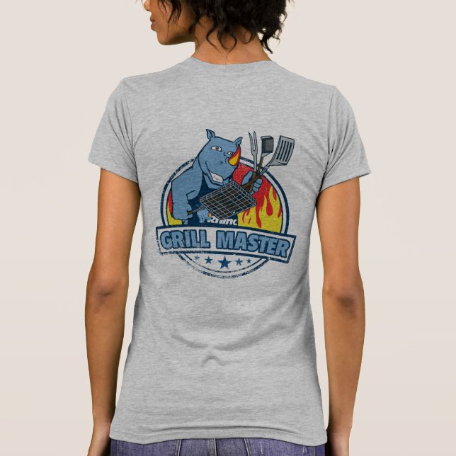 T-shirt Femmes du Blue Rhino "Grill Master" (Dos)