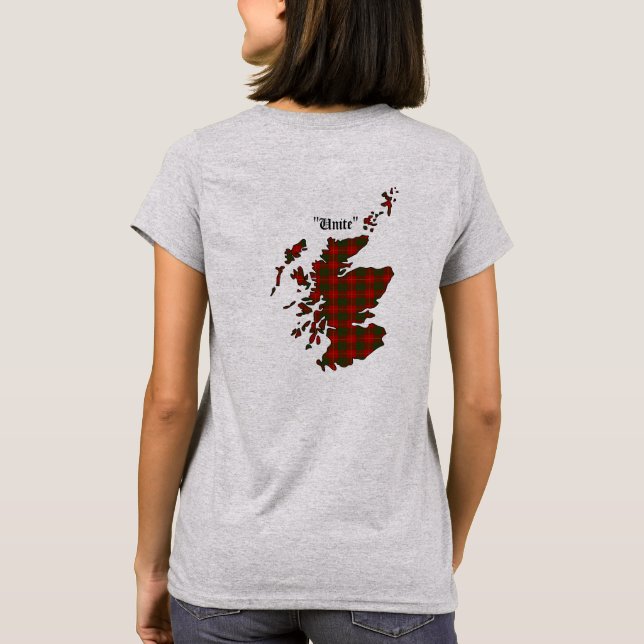 T-shirt Femmes du Clan Cameron (Dos)