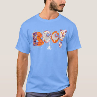 T-shirt FEMMES Effrayant éffrayant Halloween design Boo