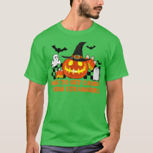 T-shirt FEMMES Effrayant éffrayant Halloween design citrou