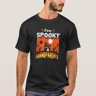T-shirt Femmes Effrayant Éffrayant Halloween Haunted Castl