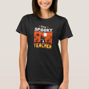 T-shirt Femmes Effrayant Éffrayant Halloween Haunted Castl