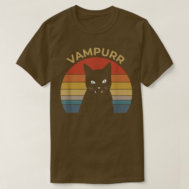 T-shirt FEMMES Effrayant Halloween design balai vampire ch (Design devant)