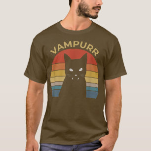 T-shirt FEMMES Effrayant Halloween design balai vampire ch