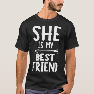 T-shirt Femmes Elle est ma meilleure amie
