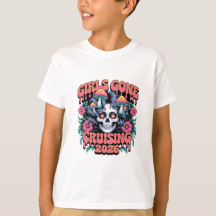 T-shirt Femmes en croisière crâne squelette 2026 Croisière